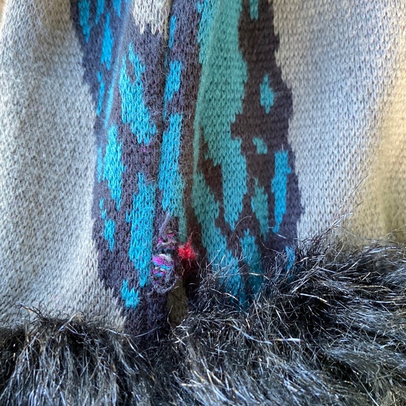 Betsey Johnson Black and Purple Cardigan - Picture 15 of 16